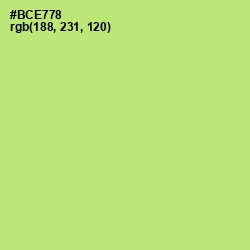 #BCE778 - Wild Willow Color Image