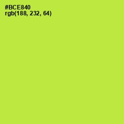 #BCE840 - Conifer Color Image