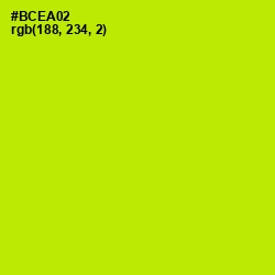 #BCEA02 - Lime Color Image