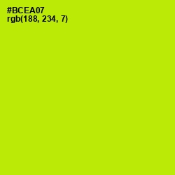 #BCEA07 - Inch Worm Color Image