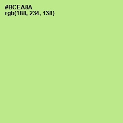 #BCEA8A - Feijoa Color Image