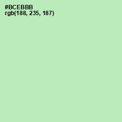 #BCEBBB - Madang Color Image