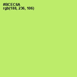 #BCEC6A - Conifer Color Image