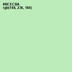 #BCECBA - Madang Color Image