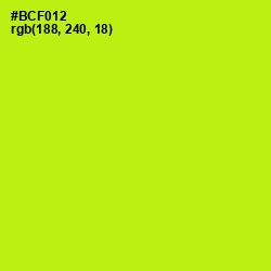 #BCF012 - Inch Worm Color Image