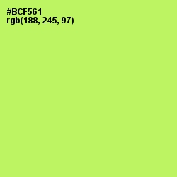 #BCF561 - Conifer Color Image