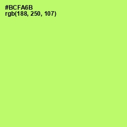 #BCFA6B - Conifer Color Image