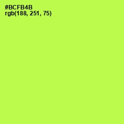 #BCFB4B - Conifer Color Image