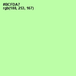 #BCFDA7 - Madang Color Image