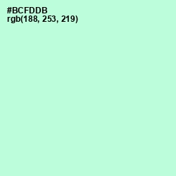 #BCFDDB - Cruise Color Image