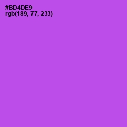 #BD4DE9 - Lavender Color Image