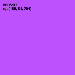 #BD51FE - Lavender Color Image