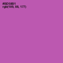 #BD58B1 - Wisteria Color Image