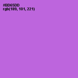 #BD65DD - Lavender Color Image