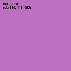 #BD6FC0 - Lavender Color Image