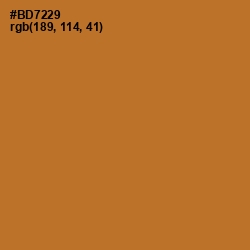 #BD7229 - Copper Color Image