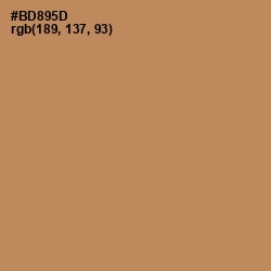 #BD895D - Muddy Waters Color Image
