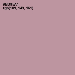 #BD95A1 - Amethyst Smoke Color Image