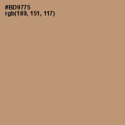 #BD9775 - Sandrift Color Image