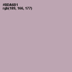 #BDA6B1 - Nobel Color Image