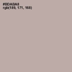 #BDABA8 - Silk Color Image