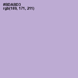 #BDABD3 - Chatelle Color Image