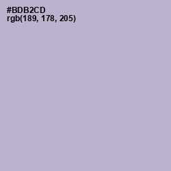 #BDB2CD - Chatelle Color Image