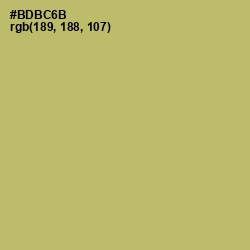 #BDBC6B - Gimblet Color Image