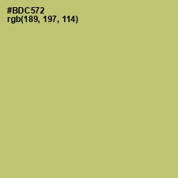 #BDC572 - Wild Willow Color Image