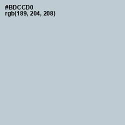 #BDCCD0 - Jungle Mist Color Image