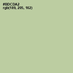 #BDCDA2 - Rainee Color Image