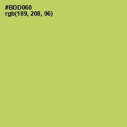 #BDD060 - Wild Willow Color Image