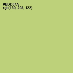 #BDD07A - Wild Willow Color Image