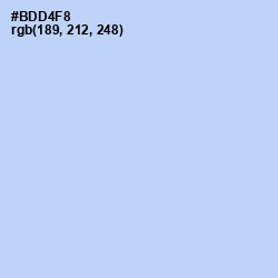 #BDD4F8 - Spindle Color Image