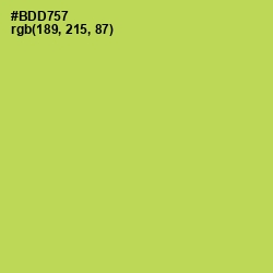 #BDD757 - Conifer Color Image