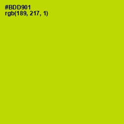 #BDD901 - Rio Grande Color Image