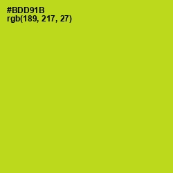 #BDD91B - Fuego Color Image