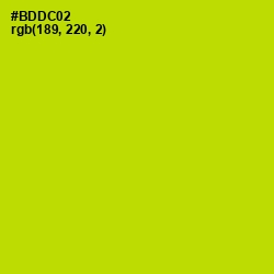 #BDDC02 - Fuego Color Image