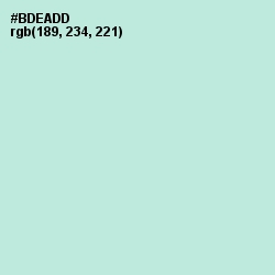 #BDEADD - Cruise Color Image