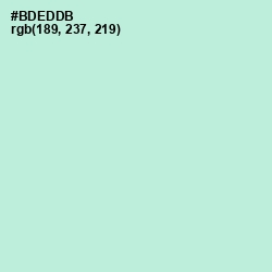 #BDEDDB - Cruise Color Image