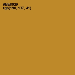 #BE8929 - Marigold Color Image