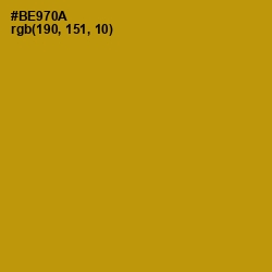#BE970A - Lucky Color Image