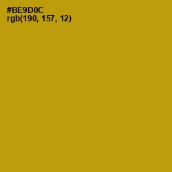 #BE9D0C - Lucky Color Image