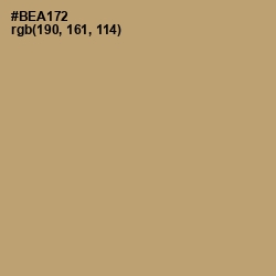 #BEA172 - Mongoose Color Image
