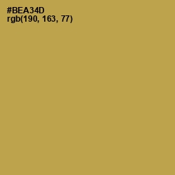 #BEA34D - Husk Color Image