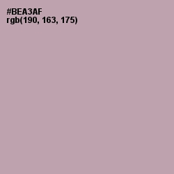 #BEA3AF - Silk Color Image