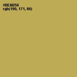 #BEAB56 - Husk Color Image