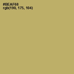 #BEAF68 - Gimblet Color Image