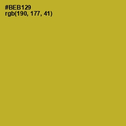 #BEB129 - Sahara Color Image