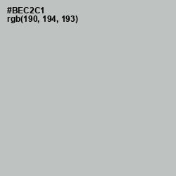 #BEC2C1 - Silver Sand Color Image